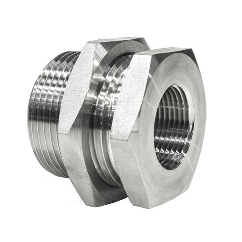 BSP Swivel Female x BSP Male Bulkhead C/W Locknut Adaptors