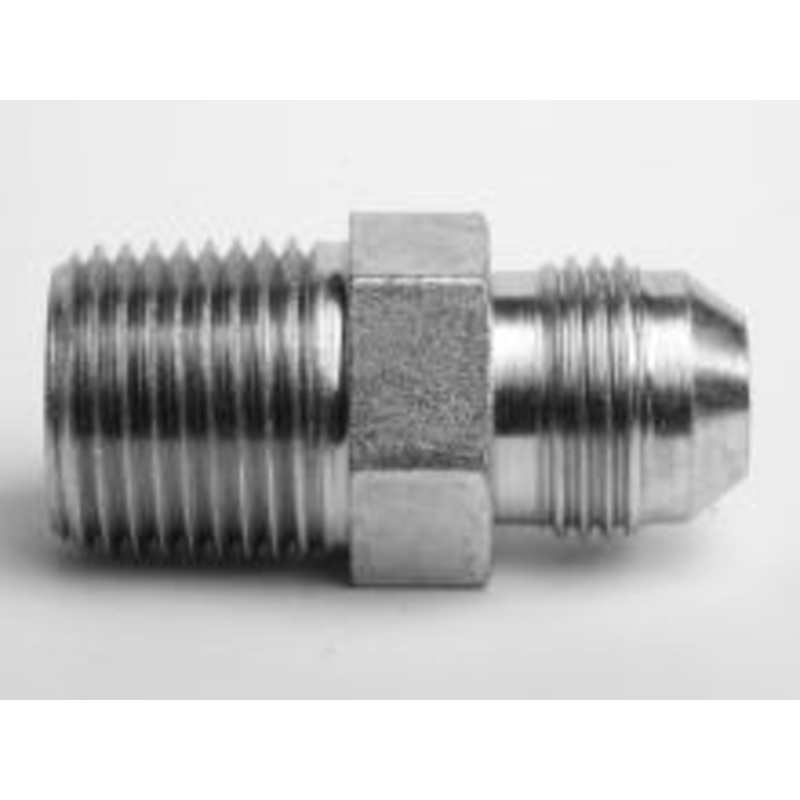 BSPT Male x JIC Male Hydraulic Adaptors