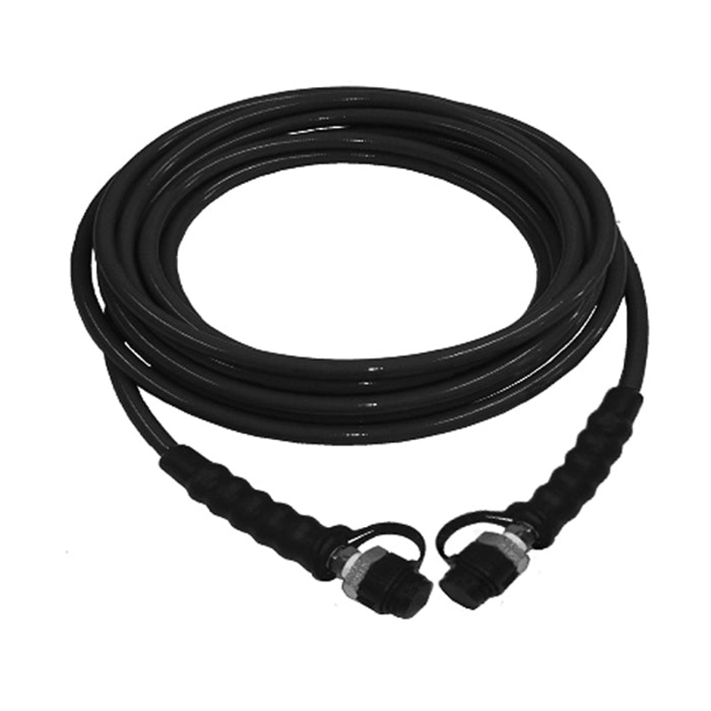 Hi-Force HC2C High Pressure Hydraulic Hose 2M Black CM1 Fittings Max 700 bar