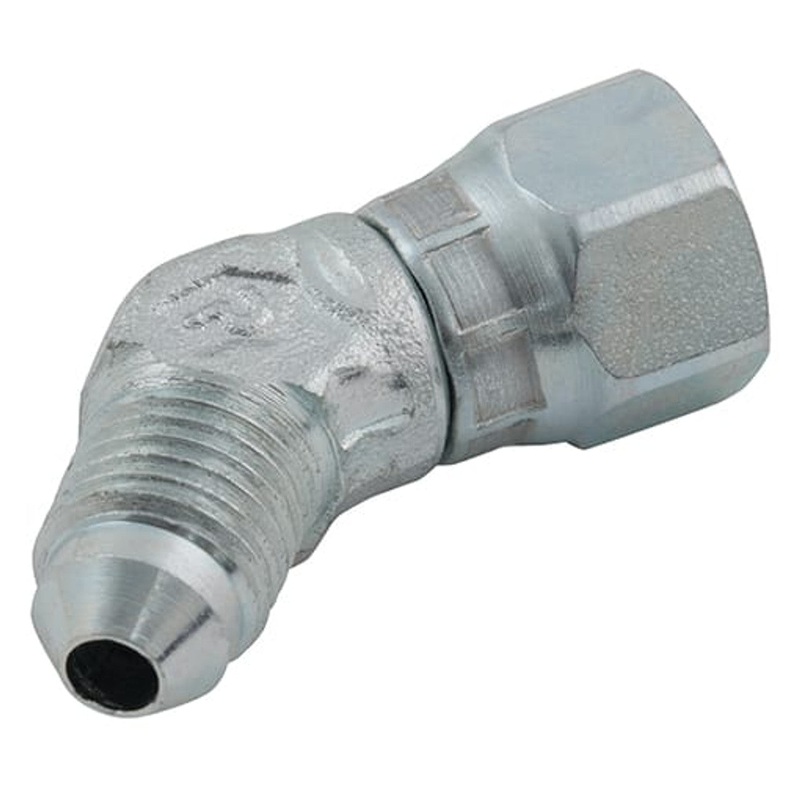 Parker 20 V6X-S Triple-Lok 1.5/8 JIC Male x 1.5/8 JIC Female Swivel 45 Elbow