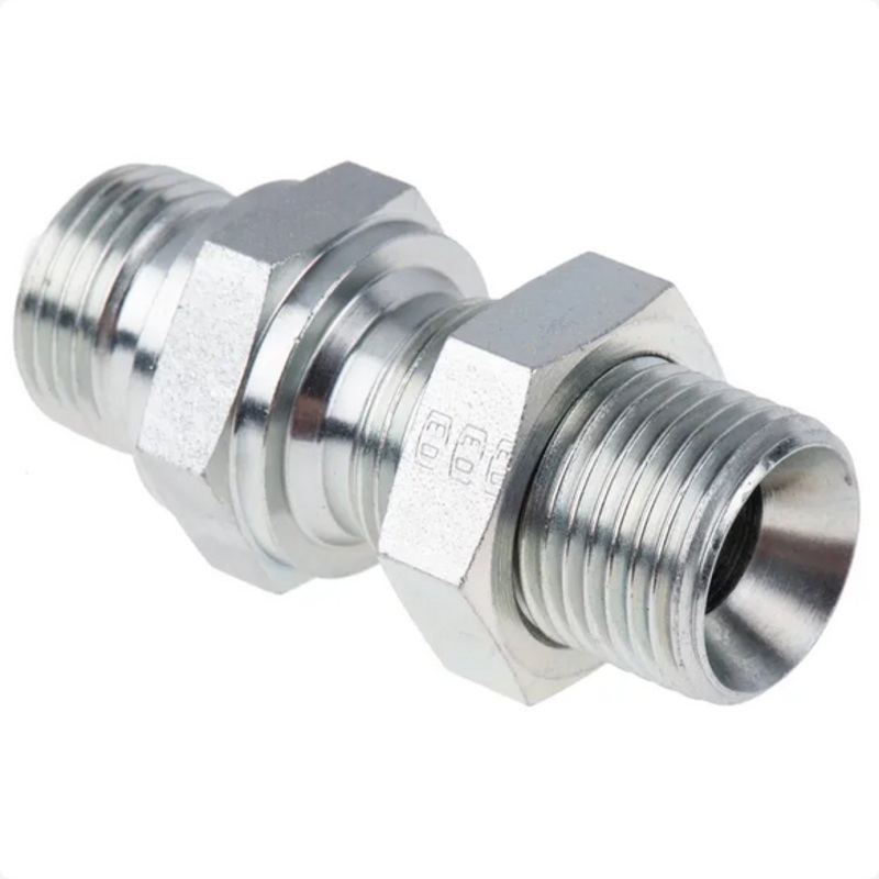 Parker 8WMK4WL4NMS Triple-Lok 1/2 BSP K4 Bulkhead
