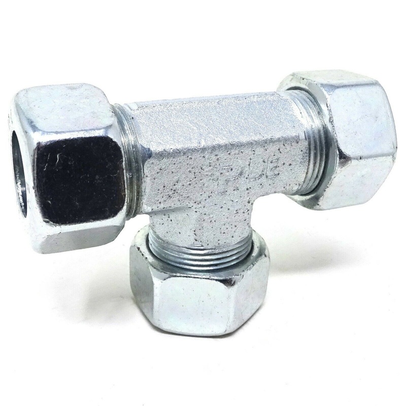 Parker T12SCF Ermeto 12S Equal Tube Tee