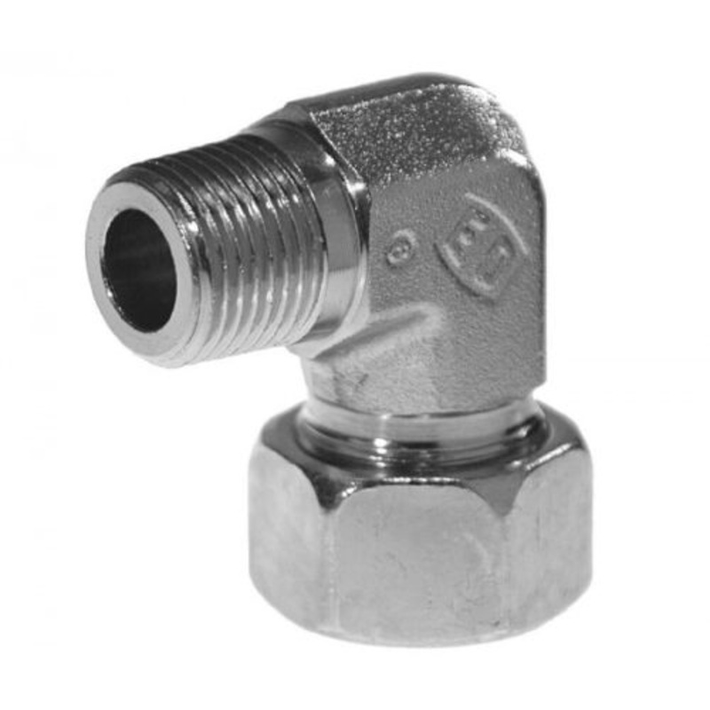 Parker WE08L1/4NPTCF Ermeto 8L Tube x 1/4  NPT Male 90 Elbow