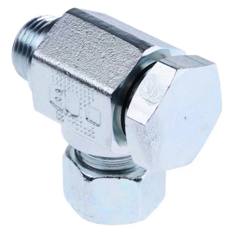 Parker WH28LRCF Ermeto 28L Tube x 1 BSP Male 90 Banjo Elbow