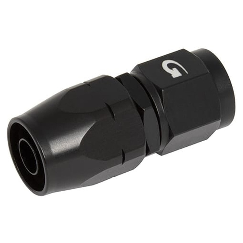 Goodridge 236-0110BK Goodridge 236-0110BK 7/8 x 14 JIC ST/FEM Black Hose Fitting For 200 & 210 Hose