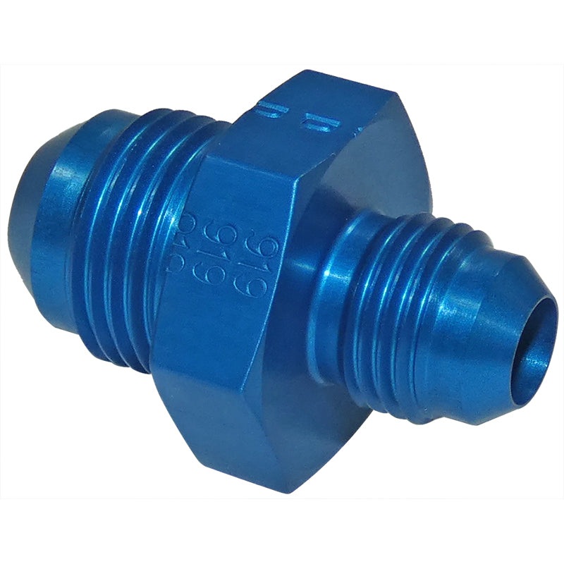 Goodridge AN919-01D 5/16JIC x 20 JIC Male Blue Anodized Aluminium Adaptor