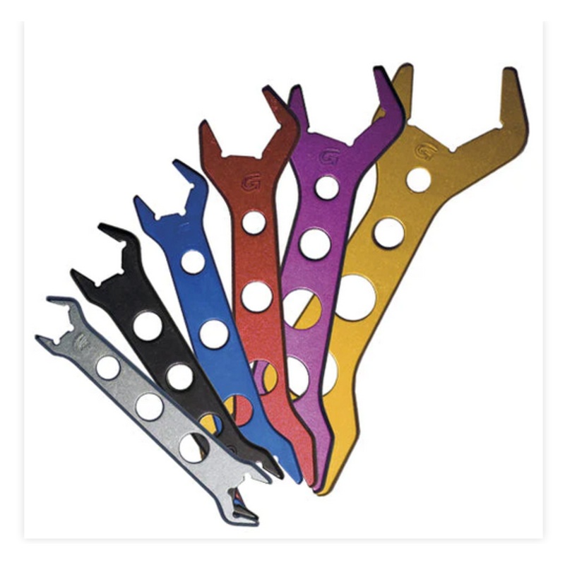 Goodridge AW769-SET -4-6-8-10-12 Alloy Hex Spanner Set