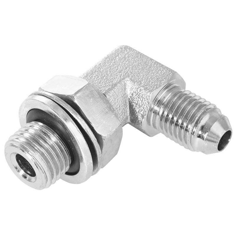 JIC Male x BSP Adjustable Male 90 Degree Compact Elbow Forged