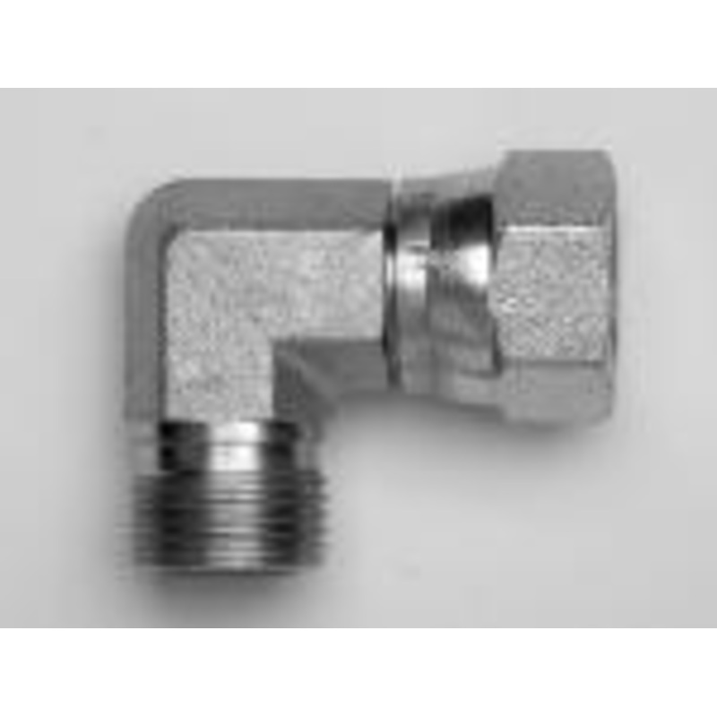 ORFS Male x ORFS Female 90 Degree Compact Elbow Forged