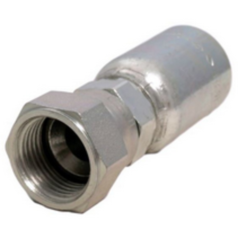 Parker Parkrimp 10648-12-12 1.1/16 X 12 UNF ST/FEM x 3/4 ID Hose Tail 48 Series Medium Pressure