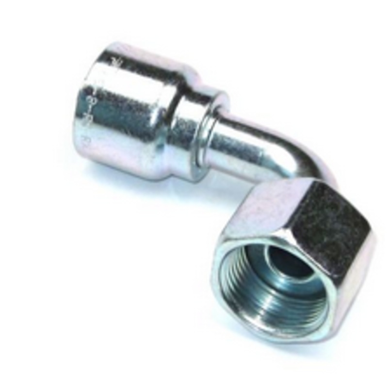 Parker Parkrimp 1J948-16-16 1.7/16 x 12 UNF SW/90  x 1 ID Hose Tail 48 Series Medium Pressure