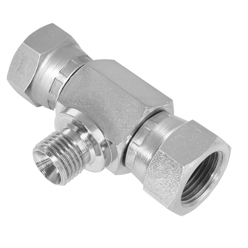 BSP Female x BSP Female x BSP Male Tee Hexagonal Body