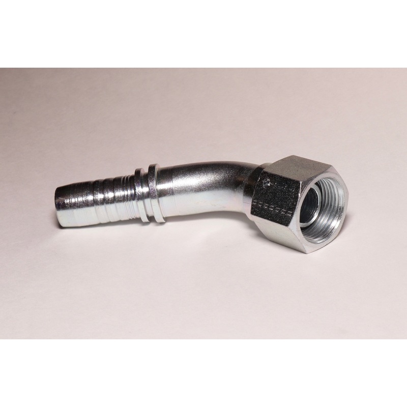 Manuli BSP Swept 45 Deg C/W O-Ring Hose Tail Multifit