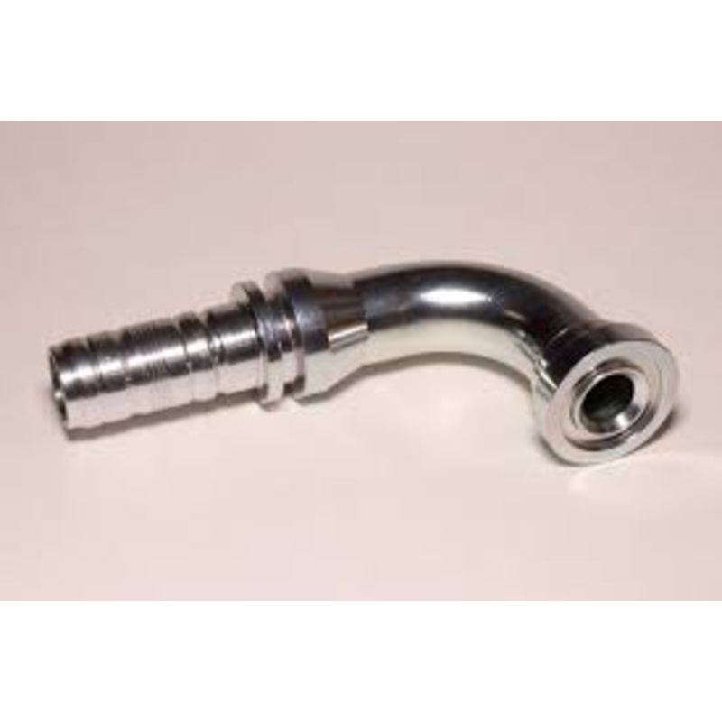 Manuli ISO/SAE Code 62 Flange Swept 90 Deg Hose Tail Spiralfit