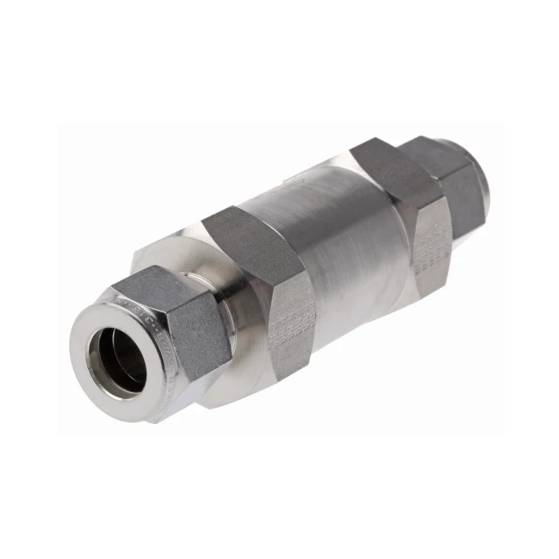 Parker 8A-F8L-50-SS 1/2 OD A-Lok 316 Stainless Steel Inline Water Filter