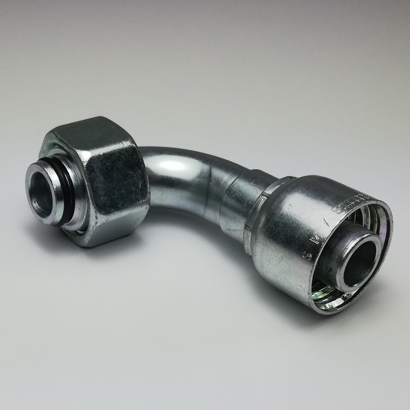 Parker Parkrimp 11C48-30-16 30S M42 x 2.0 SW/90 x 5/8 ID Hose Tail 48 Series Medium Pressure