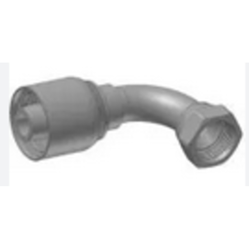 Parker Parkrimp 13W70-8-6-SM 3/4 x 16 UNF SW/90 x 3/8 ID Hose Tail 70 Series High Pressure