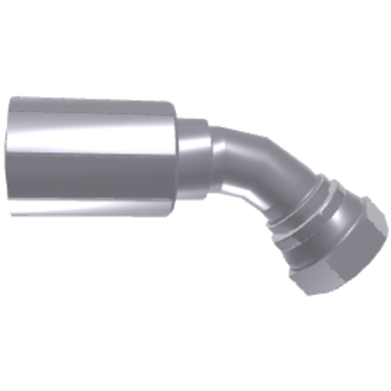 Parker Parkrimp 1B170-12-12 3/4 BSP SW/45 x 3/4 ID Hose Tail 70 Series High Pressure