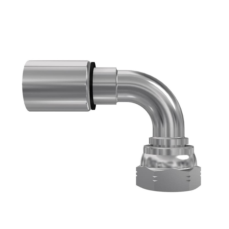 Parker Parkrimp 1B248-8-8 1/2 BSP SW/90 x 1/2 ID Hose Tail 48 Series Medium Pressure