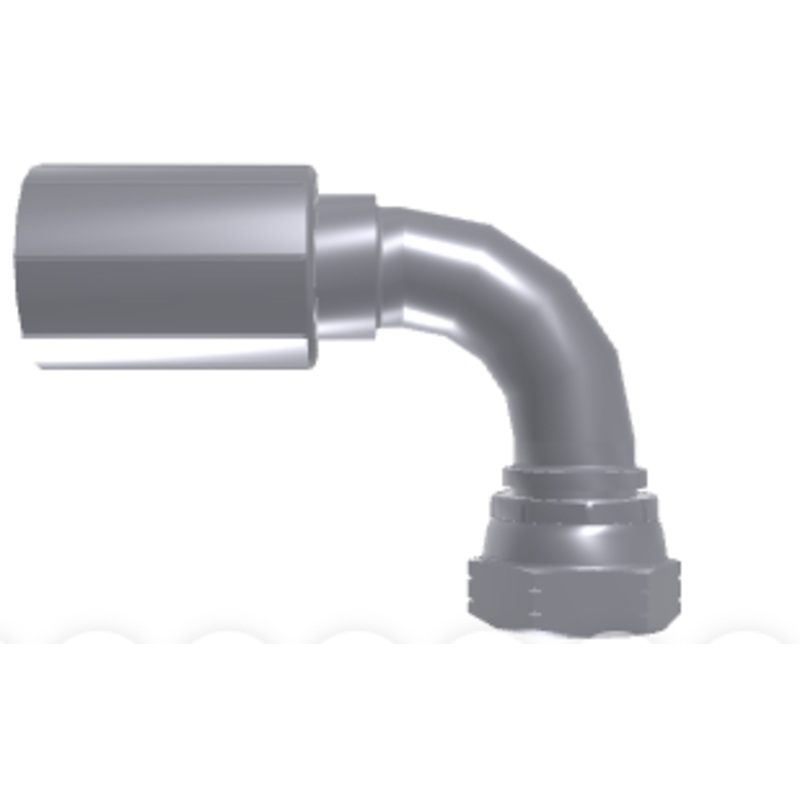 Parker Parkrimp 1B270-12-12 3/4 BSP SW/90 x 3/4 ID Hose Tail 70 Series High Pressure