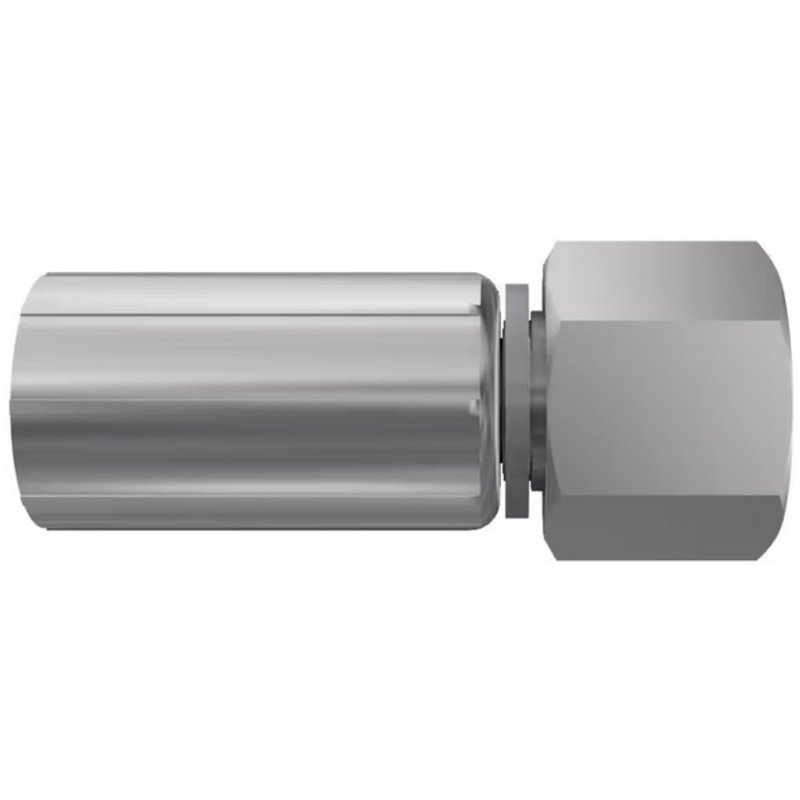 Parker Parkrimp 1C948-12-8 12S M20 x 1.5 ST/FEM x 1/2 ID Hose Tail 48 Series Medium Pressure