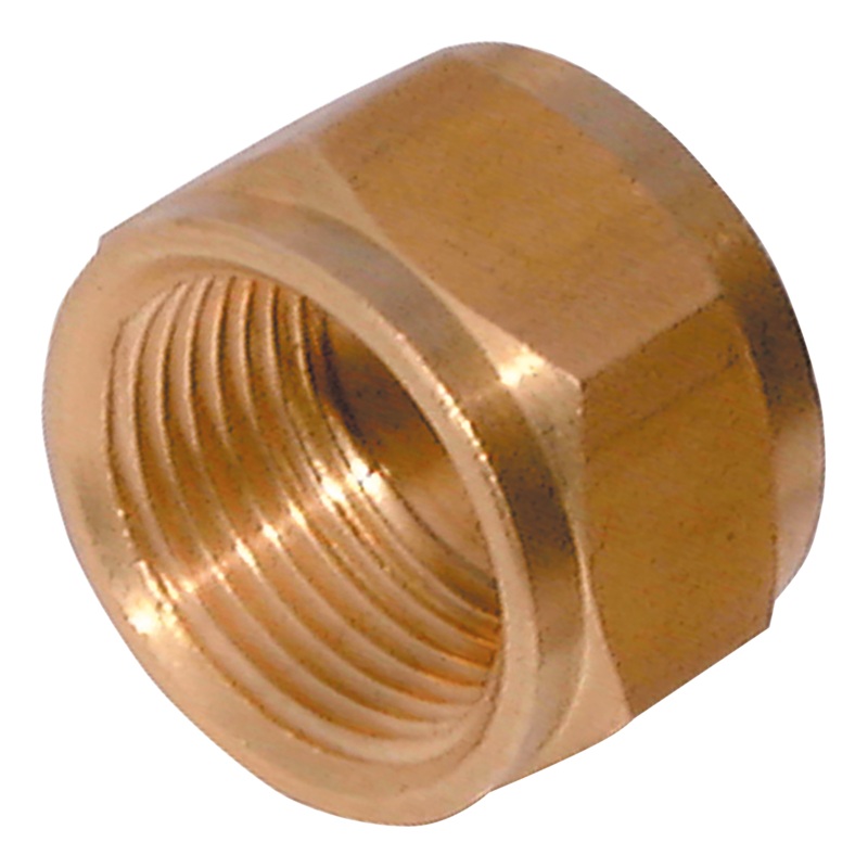 Unbranded APBN-516 5/16 OD Imperial Brass Compression Nut