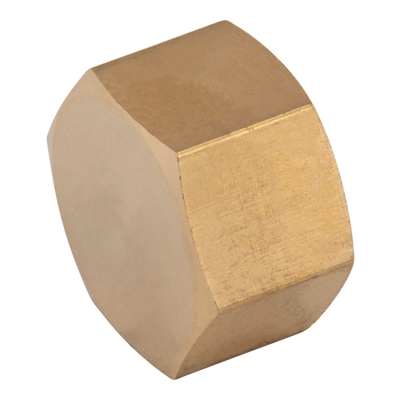 Unbranded VCAP10 1/8 BSPP Female Threaded Brass Cap