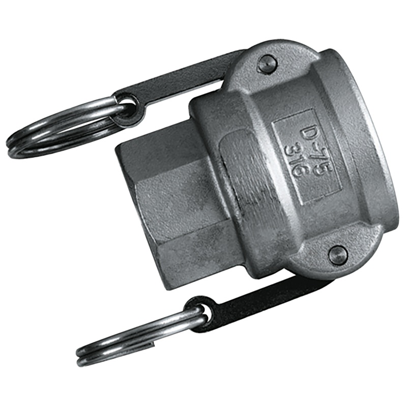 Camlock Aluminium BSP Female Type D Threaded Lever Coupling