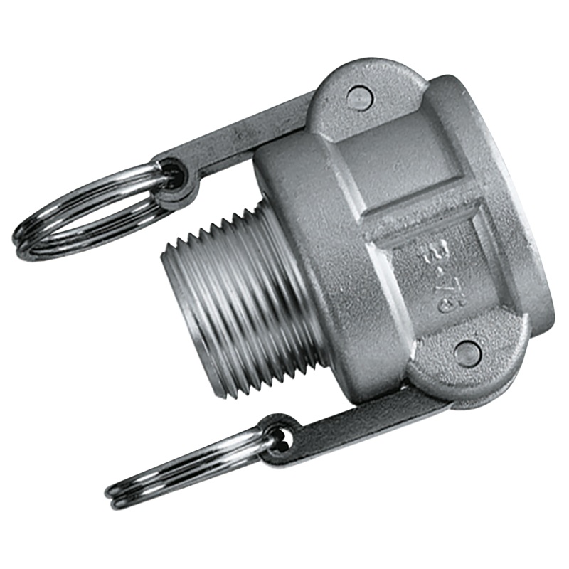 Camlock Aluminium BSPT Male Type B Threaded Lever Coupling