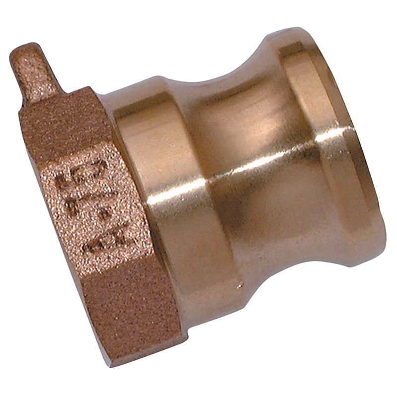 Camlock Brass NPT Female Type A Threaded Plug