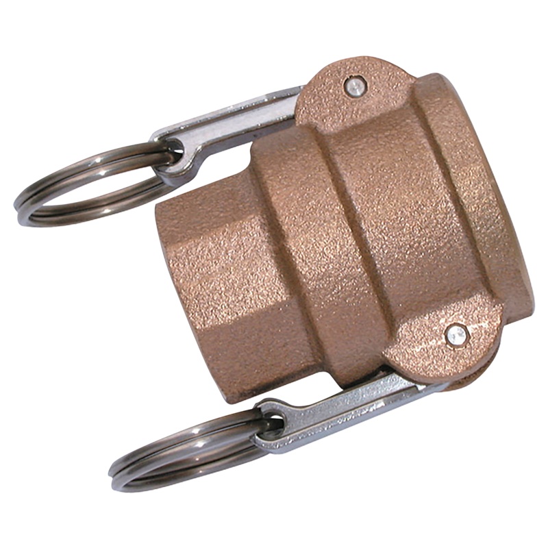 Camlock Brass NPT Female Type D Threaded Lever Coupling