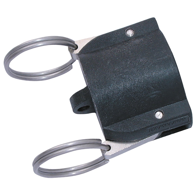 Camlock Polypropylene Type DC Dust Cap Lever Stop