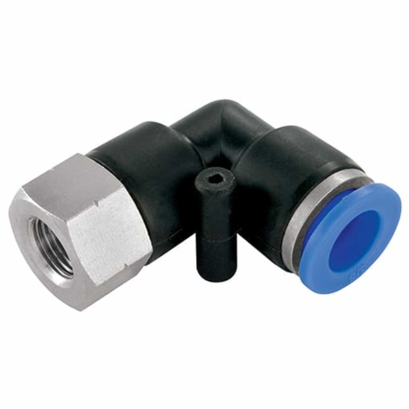 NPT Female Stud Elbow x Tube Metal Pneumatic Push-In Fitting