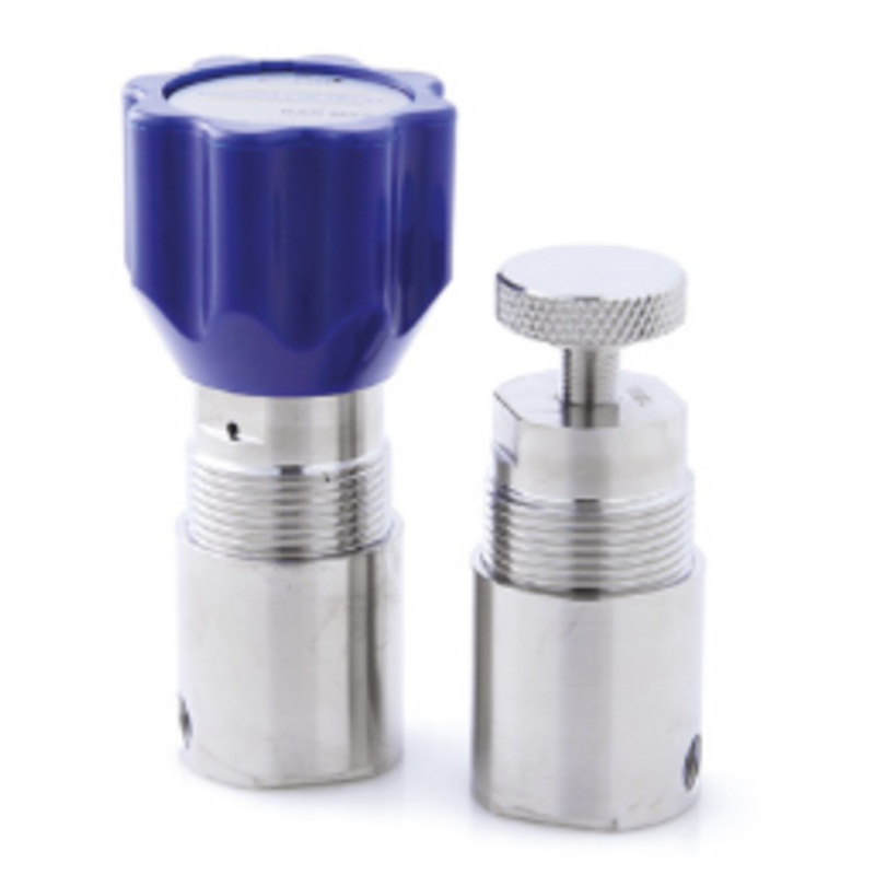 Pressure Tech MINI300-06-S-100-KN Compact & Low-Flow Pressure Regulator 316 Stainless Steel