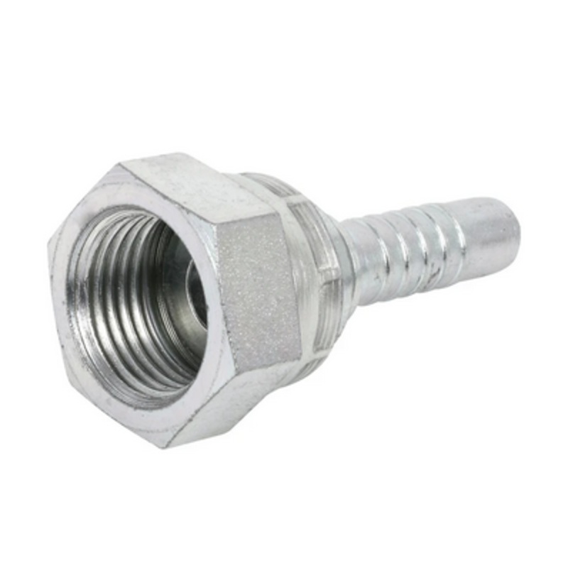 BSP Straight Flat Face Female Hydraulic Hose Inserts
