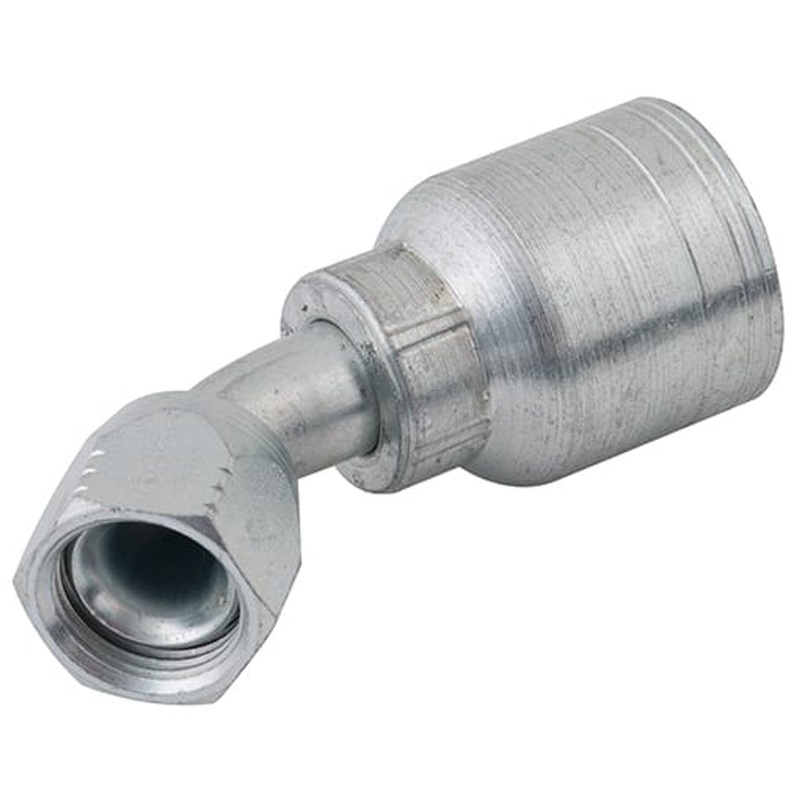 Danfoss Eaton Aeroquip 1AP20FJA20 JIC FEM SW/45 1.5/8 x 1.1/4 ID Hose Tail One Piece Fitting