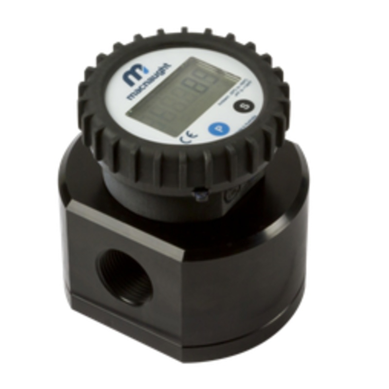 Macnaught MX09F-1SA Positive Displacement Digital Flow Meter (No Box)