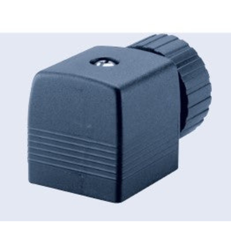 Burkert 00008376 28mm Plug Connector 0-250V AC/DC With Steel Screw