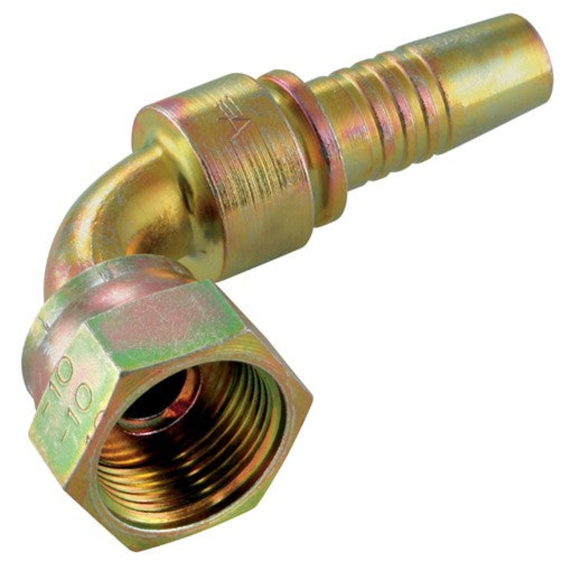 Danfoss Eaton Aeroquip GH20136-16 1.7/16 ORFS FEM SW/90 x 1 ID Hose Tail Fitting