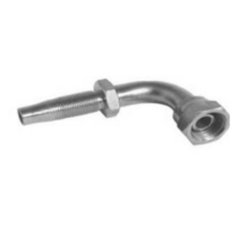 Reusable BSP Swept 90 Deg Hose Tail