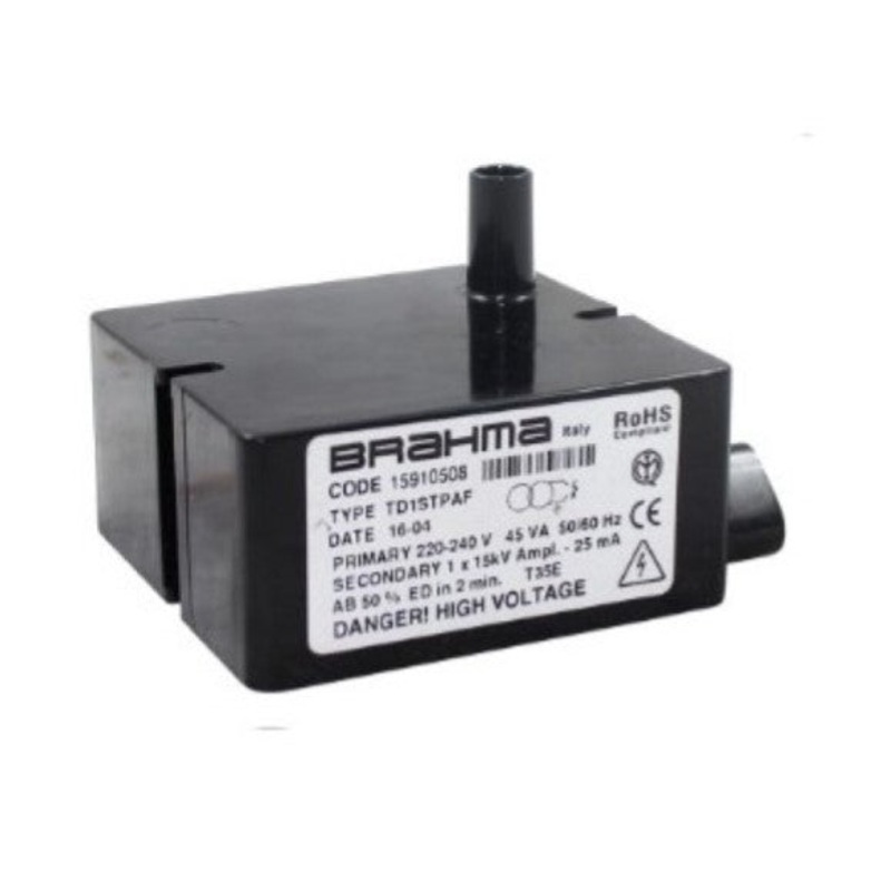 Brahma TD1STPAF 15910508 Electronic Ignition Transformer Burner