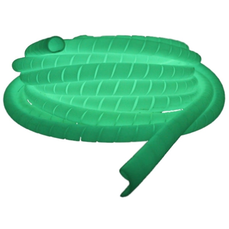 Helixguard HG-25FL – 20-25mm Fluorescent Glow In The Dark Spiral Protection Guard 20M Coil Pigs Tail