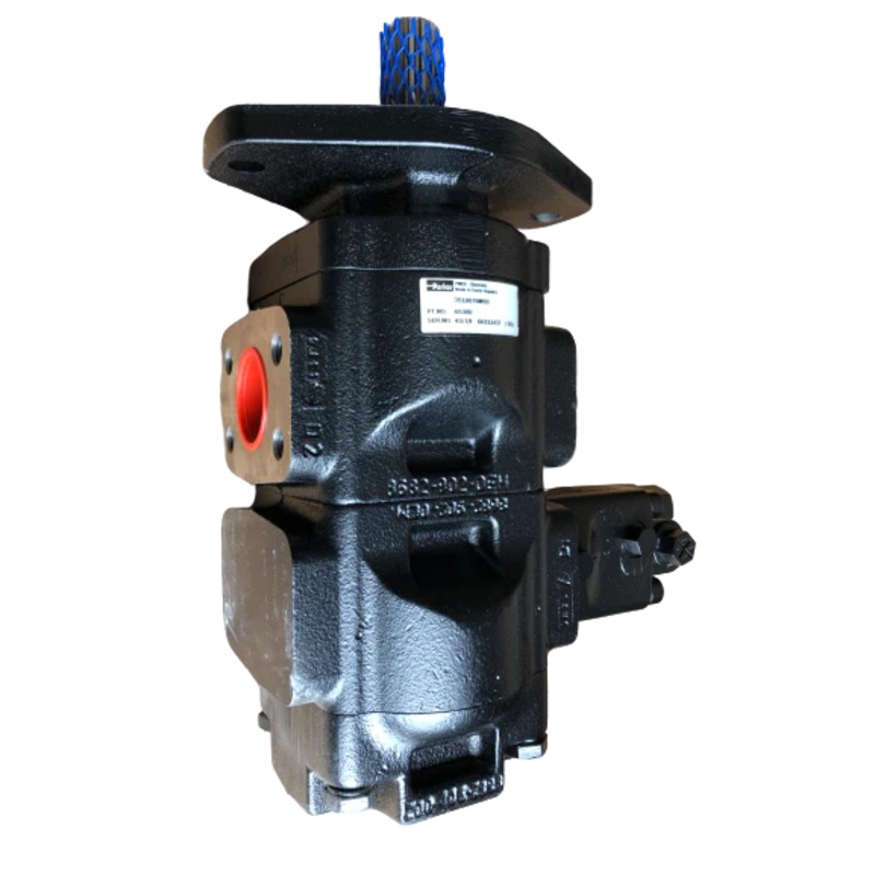 Parker Hannifin 3518079M92 Fermec Massey Ferguson Terex Twin Hydraulic Pump 37 + 29 CC/REV