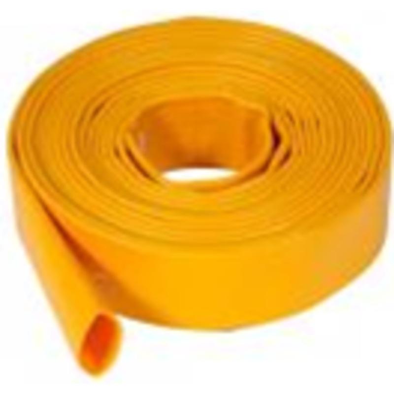 Yellow Heavy Duty Layflat 6 Bar Delivery Hose 10 M Coil