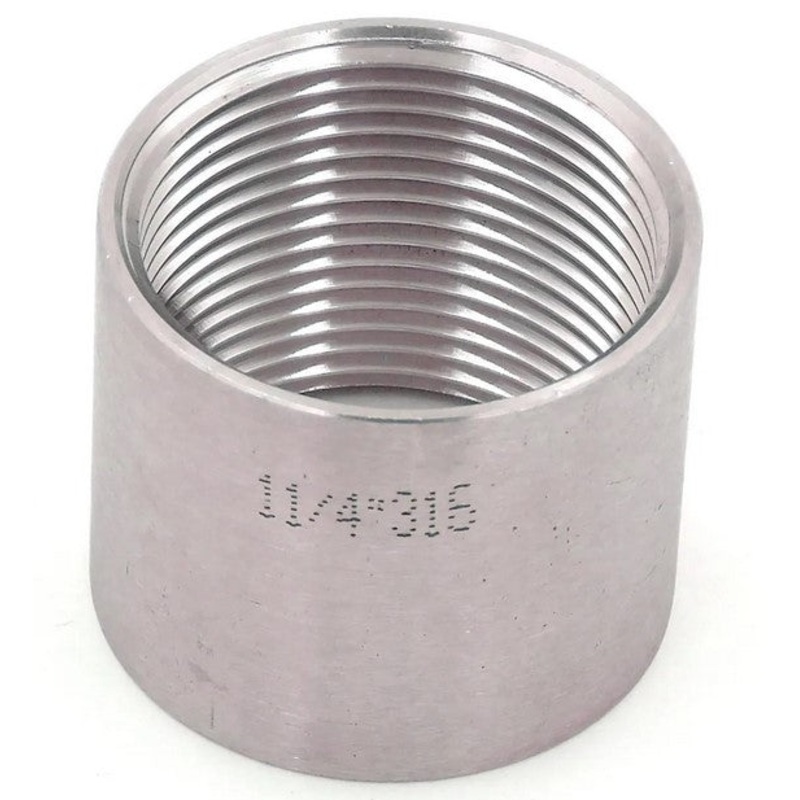 BSP Female Full Socket Cast 150lb 316 Stainless Steel Pipe Fitting