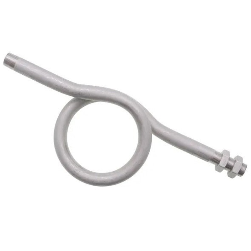 BSPT Male x BSP Male Ring Pigtail Syphon SCH40 Pipe 150lb 316 Stainless Steel Pipe Fitting