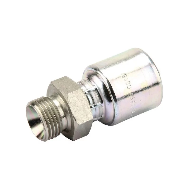 Gates 8G8MBSPP – 1/2 BSP Male x 1/2 Hose Tail One Piece MegaCrimp Coupling