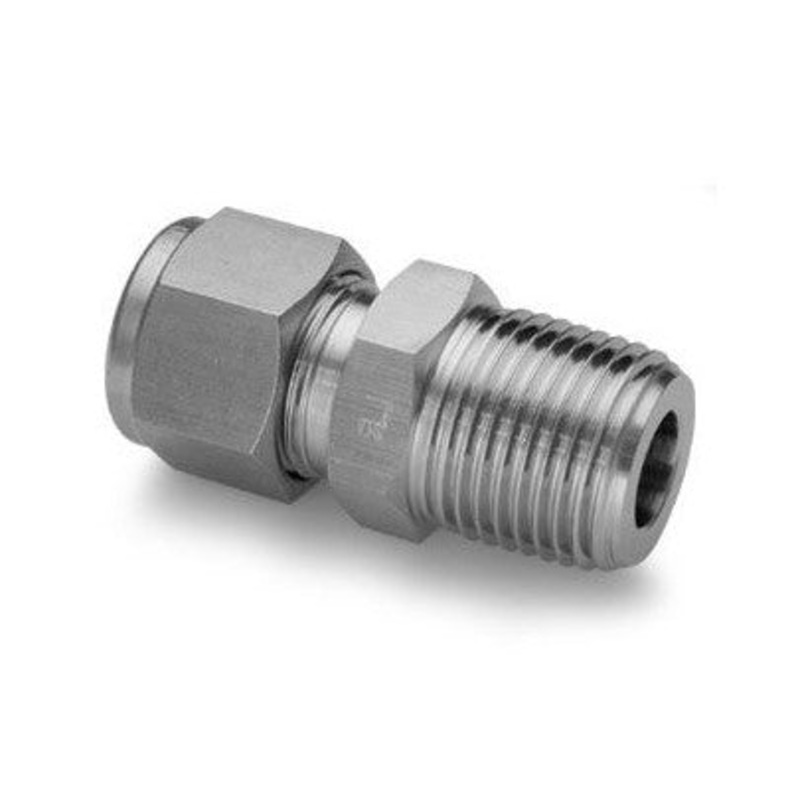 Ham-Let 768LSS15MMX1/2 – 15mm x 1/2 NPT Male 316 Stainless Steel Straight Tube