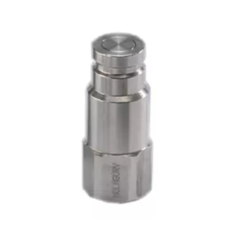 Holmbury HSS12-M-08G-V – 1/2 BSP Female Flat Face Quick Release Plug ISO16028 Stainless Steel
