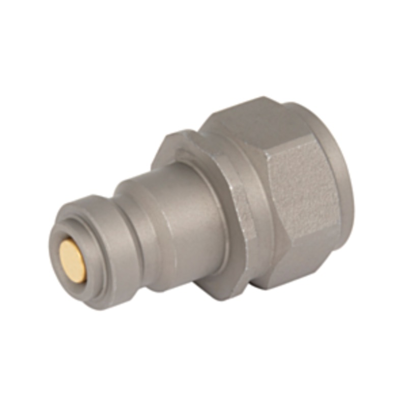 Holmbury KM02-M-04G-115 – 1/4 BSP Female Quick Release Plug KM 115 Series High Pressure Poppet Style